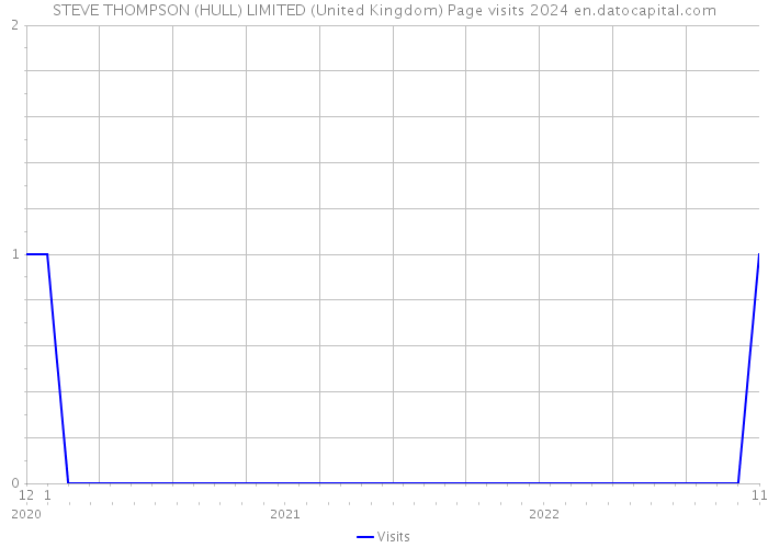 STEVE THOMPSON (HULL) LIMITED (United Kingdom) Page visits 2024 
