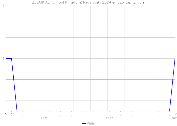 ZUBAIR ALI (United Kingdom) Page visits 2024 