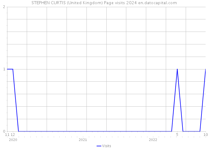 STEPHEN CURTIS (United Kingdom) Page visits 2024 