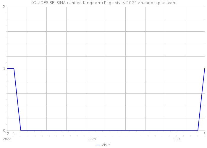 KOUIDER BELBINA (United Kingdom) Page visits 2024 
