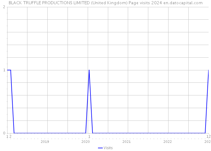 BLACK TRUFFLE PRODUCTIONS LIMITED (United Kingdom) Page visits 2024 