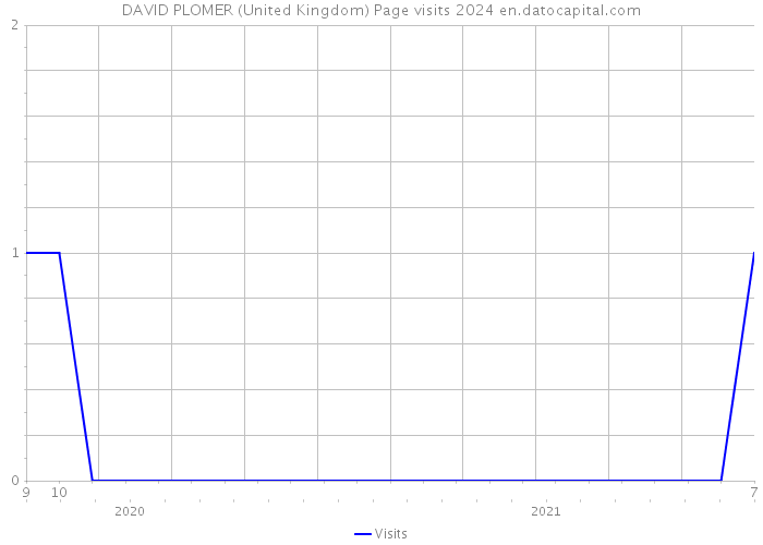 DAVID PLOMER (United Kingdom) Page visits 2024 