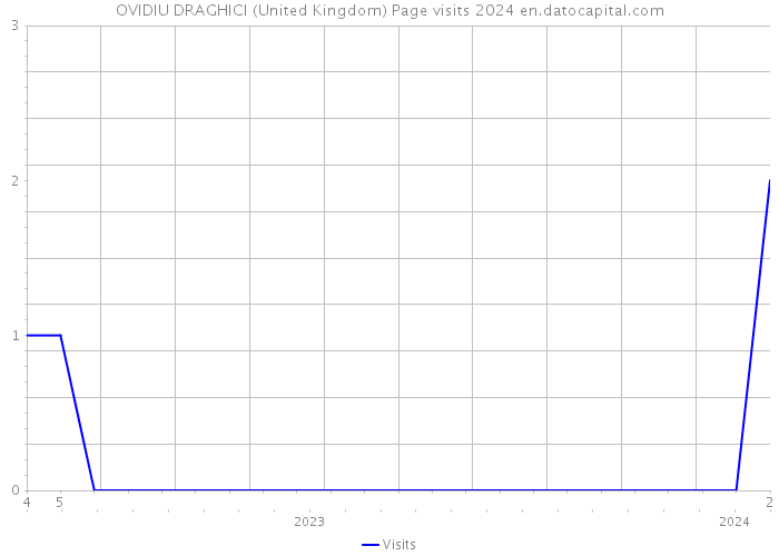 OVIDIU DRAGHICI (United Kingdom) Page visits 2024 