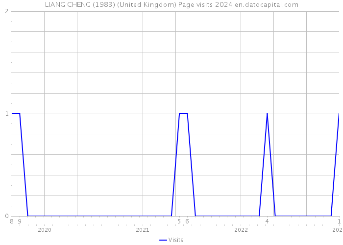 LIANG CHENG (1983) (United Kingdom) Page visits 2024 