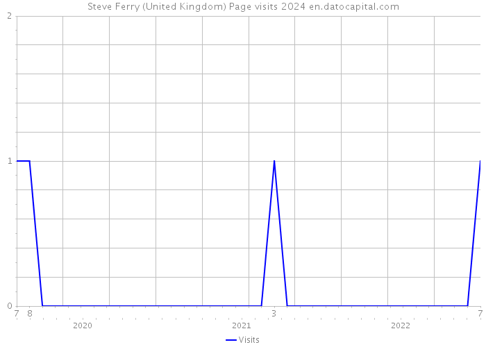 Steve Ferry (United Kingdom) Page visits 2024 