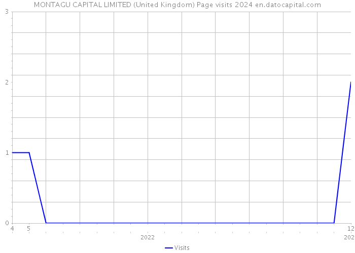 MONTAGU CAPITAL LIMITED (United Kingdom) Page visits 2024 