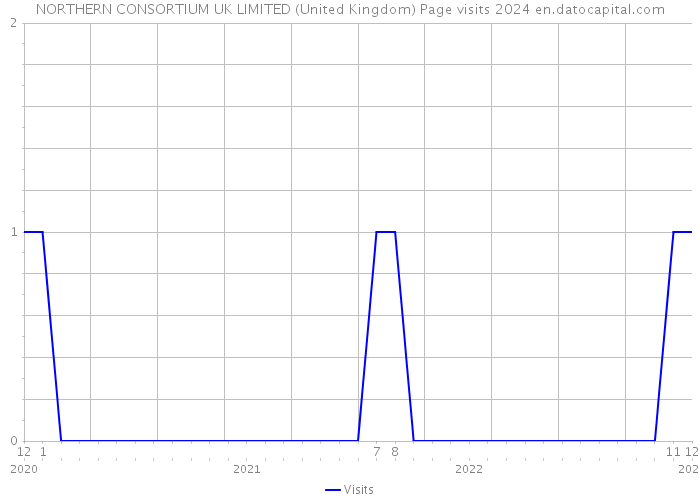 NORTHERN CONSORTIUM UK LIMITED (United Kingdom) Page visits 2024 
