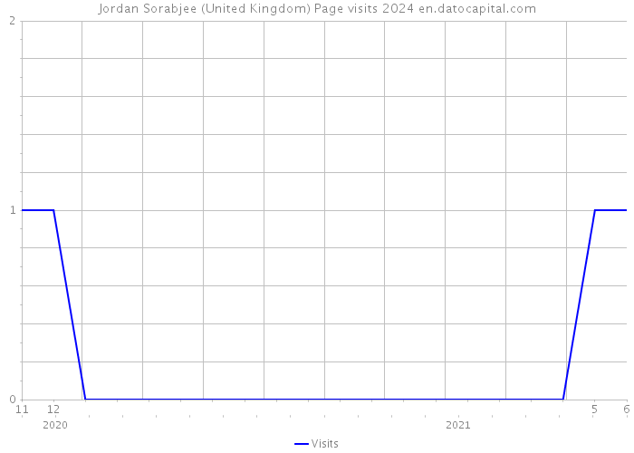 Jordan Sorabjee (United Kingdom) Page visits 2024 