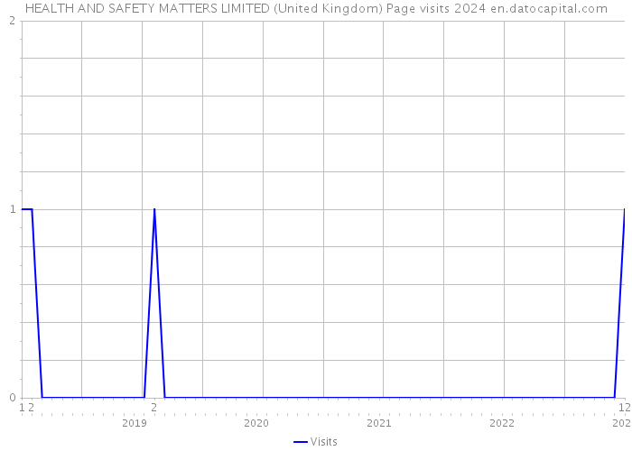HEALTH AND SAFETY MATTERS LIMITED (United Kingdom) Page visits 2024 