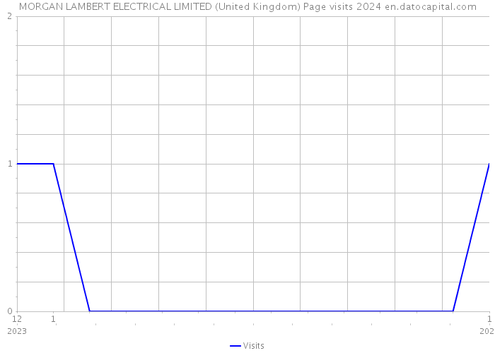 MORGAN LAMBERT ELECTRICAL LIMITED (United Kingdom) Page visits 2024 