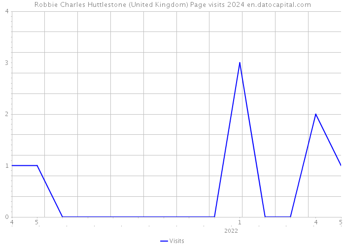 Robbie Charles Huttlestone (United Kingdom) Page visits 2024 