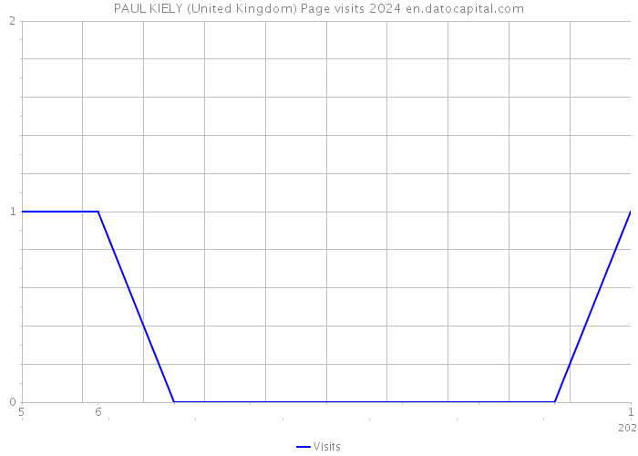 PAUL KIELY (United Kingdom) Page visits 2024 