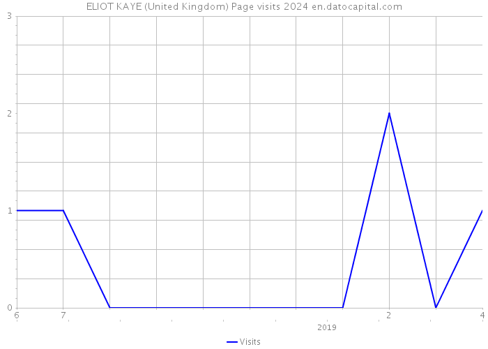 ELIOT KAYE (United Kingdom) Page visits 2024 