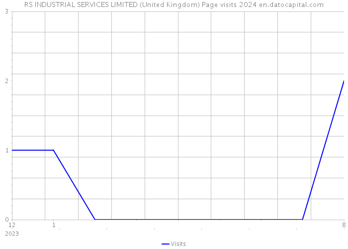 RS INDUSTRIAL SERVICES LIMITED (United Kingdom) Page visits 2024 
