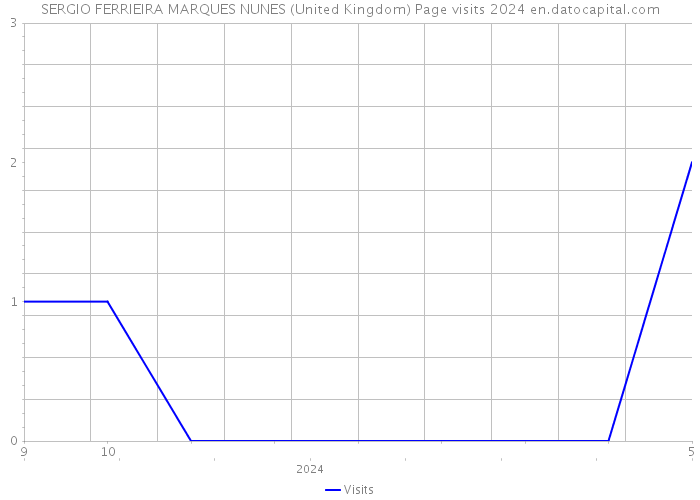 SERGIO FERRIEIRA MARQUES NUNES (United Kingdom) Page visits 2024 