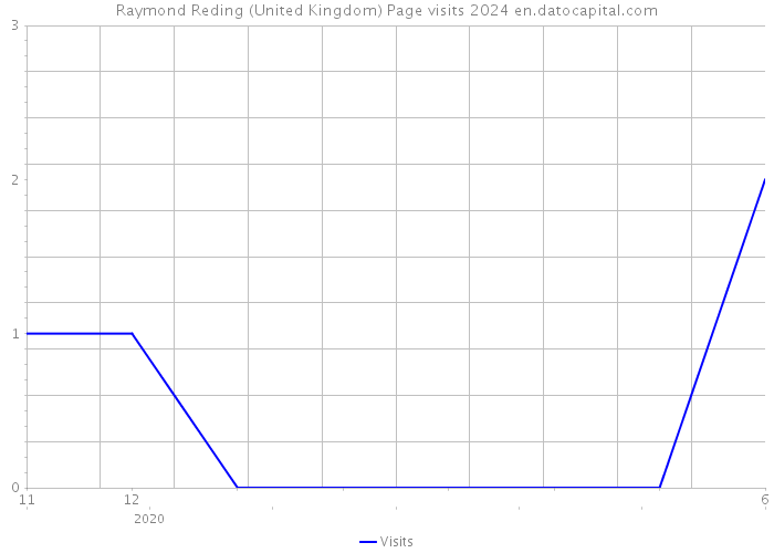 Raymond Reding (United Kingdom) Page visits 2024 