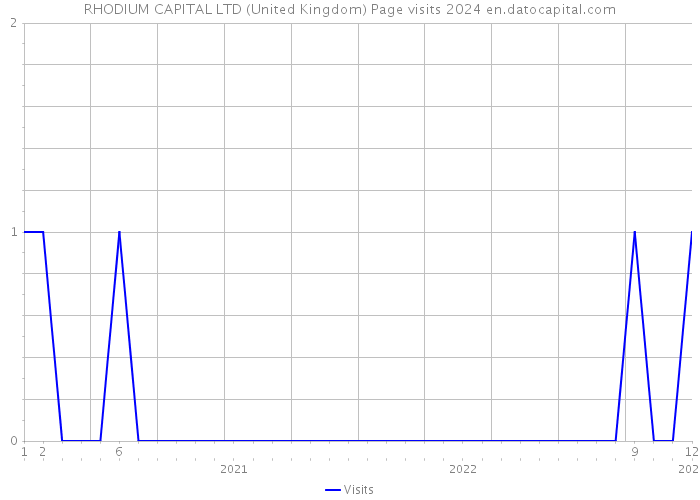 RHODIUM CAPITAL LTD (United Kingdom) Page visits 2024 