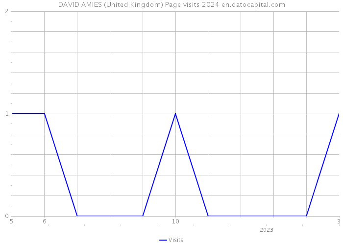 DAVID AMIES (United Kingdom) Page visits 2024 