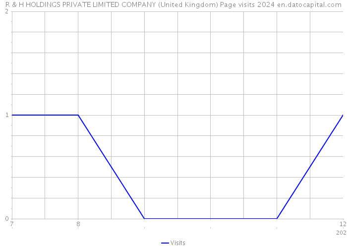 R & H HOLDINGS PRIVATE LIMITED COMPANY (United Kingdom) Page visits 2024 