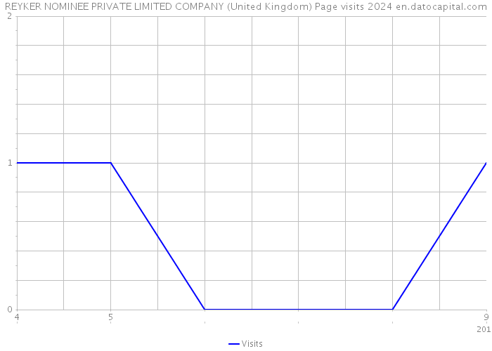 REYKER NOMINEE PRIVATE LIMITED COMPANY (United Kingdom) Page visits 2024 