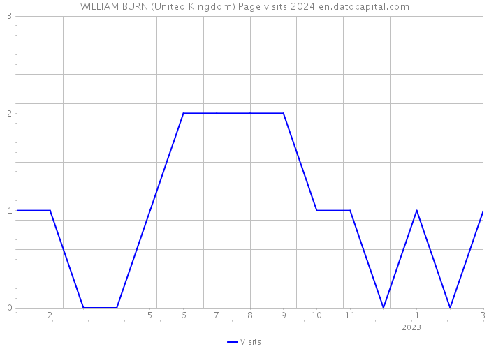 WILLIAM BURN (United Kingdom) Page visits 2024 