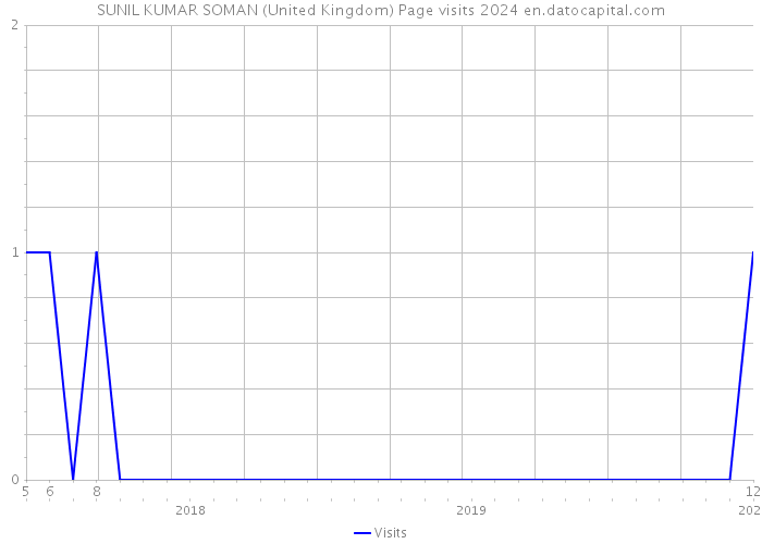 SUNIL KUMAR SOMAN (United Kingdom) Page visits 2024 
