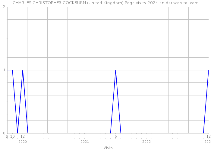 CHARLES CHRISTOPHER COCKBURN (United Kingdom) Page visits 2024 