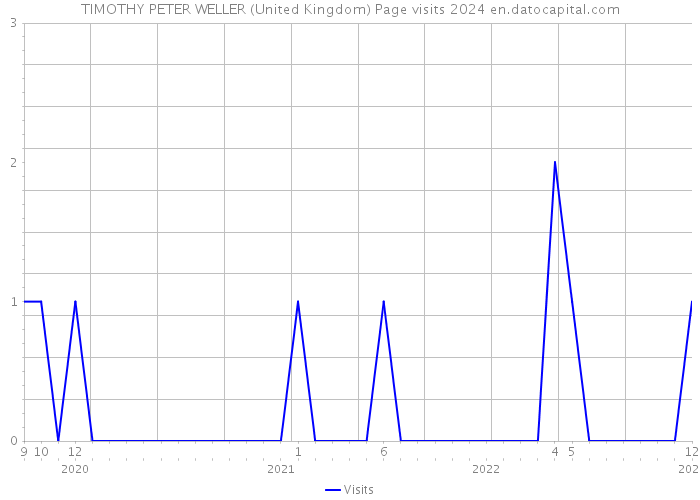 TIMOTHY PETER WELLER (United Kingdom) Page visits 2024 