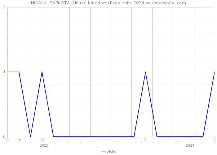 HIRALAL SAPKOTA (United Kingdom) Page visits 2024 