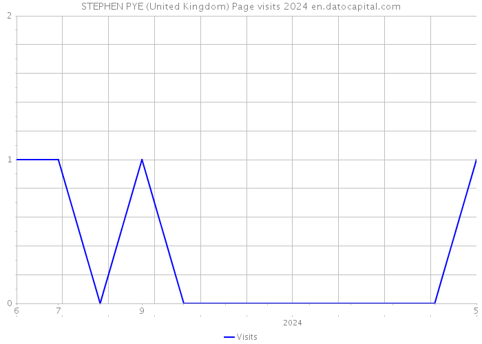 STEPHEN PYE (United Kingdom) Page visits 2024 