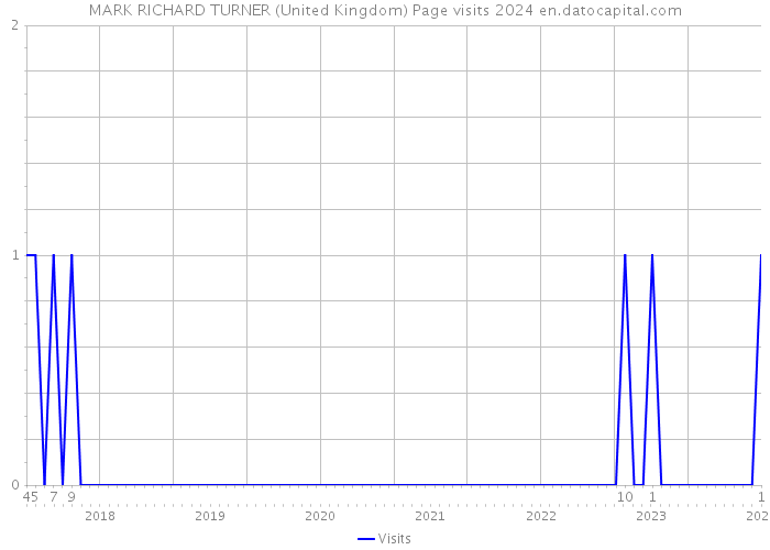 MARK RICHARD TURNER (United Kingdom) Page visits 2024 