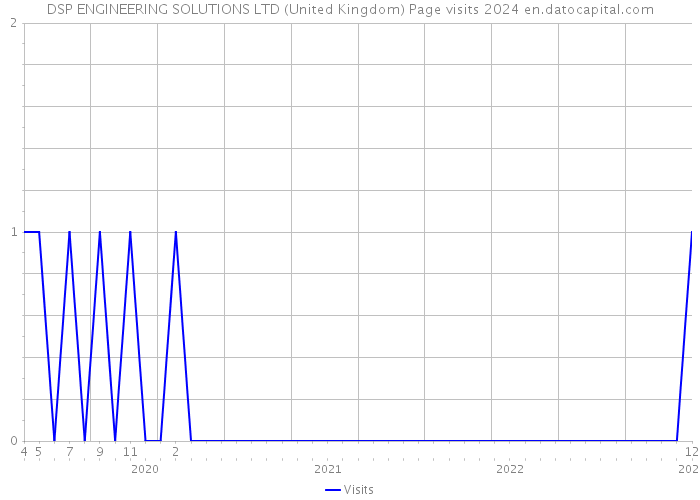 DSP ENGINEERING SOLUTIONS LTD (United Kingdom) Page visits 2024 