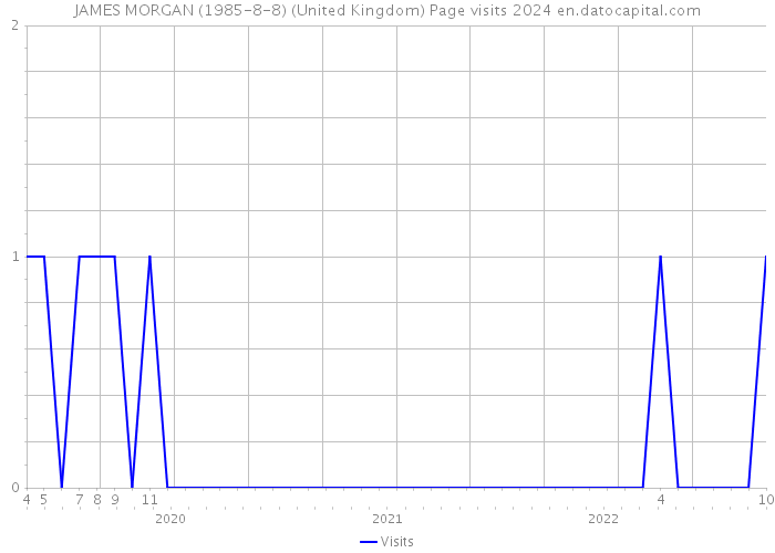 JAMES MORGAN (1985-8-8) (United Kingdom) Page visits 2024 
