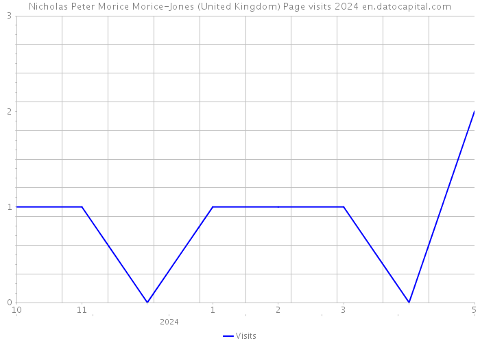Nicholas Peter Morice Morice-Jones (United Kingdom) Page visits 2024 