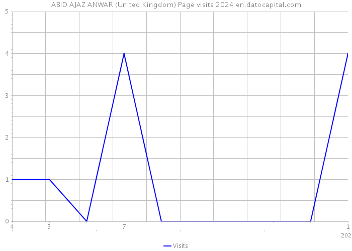 ABID AJAZ ANWAR (United Kingdom) Page visits 2024 