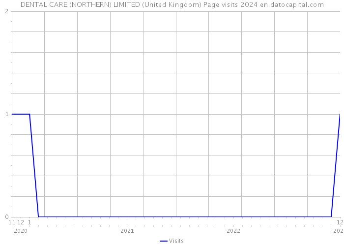 DENTAL CARE (NORTHERN) LIMITED (United Kingdom) Page visits 2024 