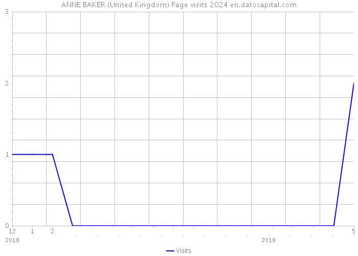 ANNE BAKER (United Kingdom) Page visits 2024 