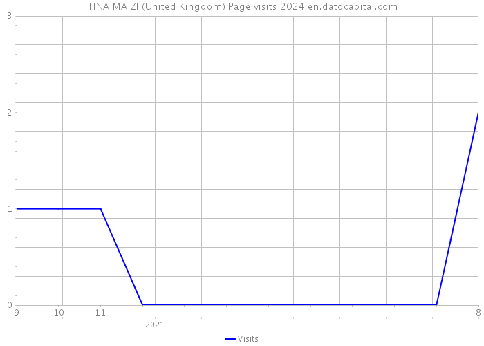 TINA MAIZI (United Kingdom) Page visits 2024 