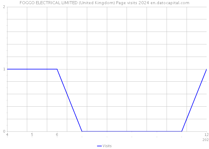 FOGGO ELECTRICAL LIMITED (United Kingdom) Page visits 2024 