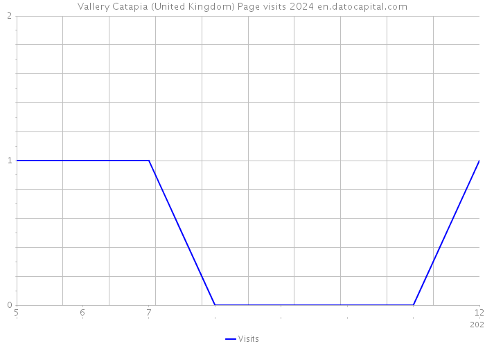 Vallery Catapia (United Kingdom) Page visits 2024 