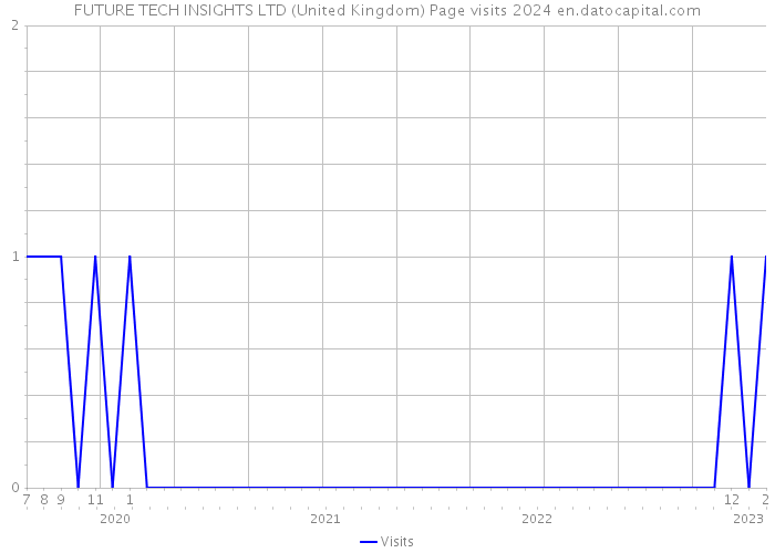 FUTURE TECH INSIGHTS LTD (United Kingdom) Page visits 2024 