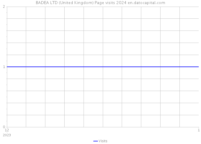 BADEA LTD (United Kingdom) Page visits 2024 