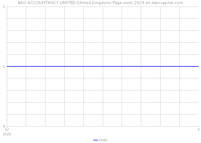 BAO ACCOUNTANCY LIMITED (United Kingdom) Page visits 2024 