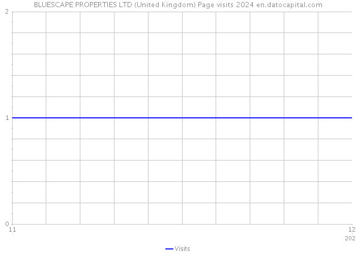 BLUESCAPE PROPERTIES LTD (United Kingdom) Page visits 2024 