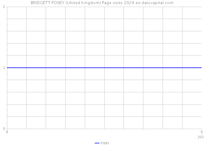 BRIDGETT POSEY (United Kingdom) Page visits 2024 