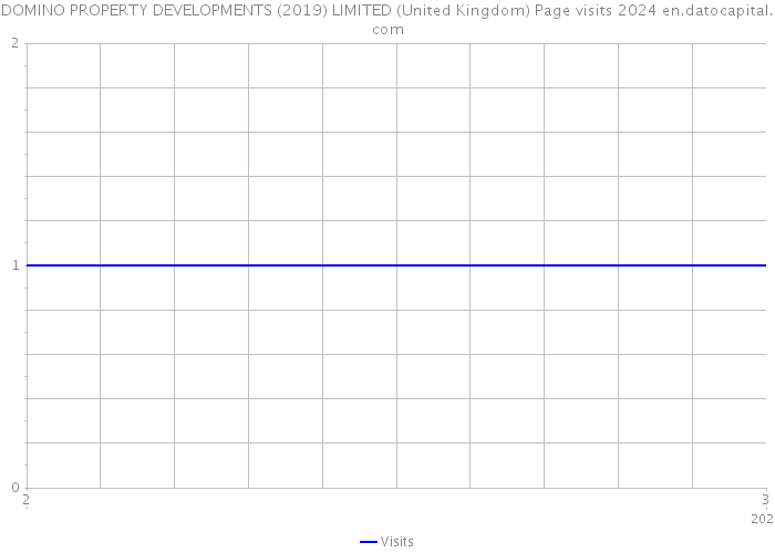 DOMINO PROPERTY DEVELOPMENTS (2019) LIMITED (United Kingdom) Page visits 2024 