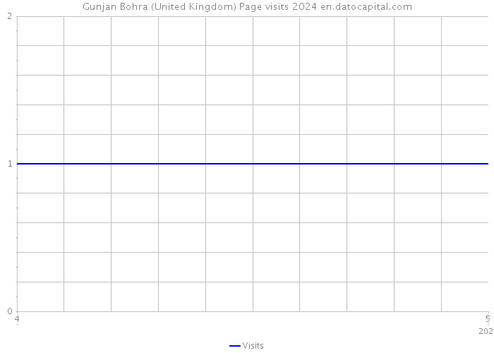 Gunjan Bohra (United Kingdom) Page visits 2024 