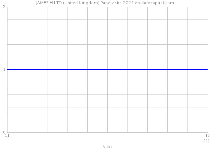 JAMES H LTD (United Kingdom) Page visits 2024 