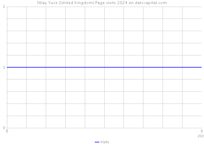 Nilay Yuce (United Kingdom) Page visits 2024 