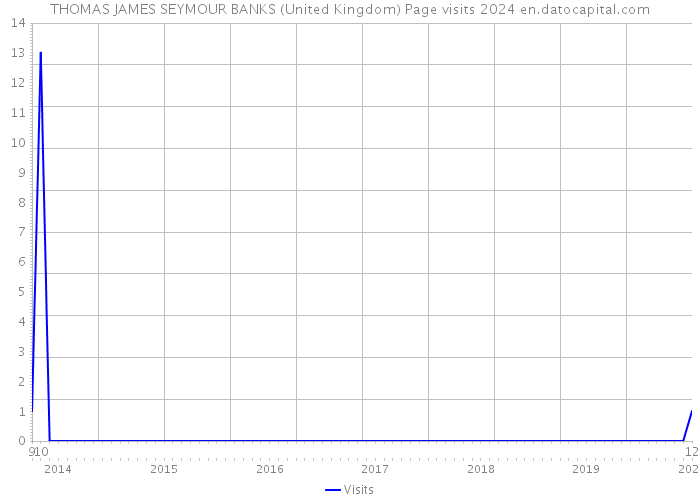 THOMAS JAMES SEYMOUR BANKS (United Kingdom) Page visits 2024 